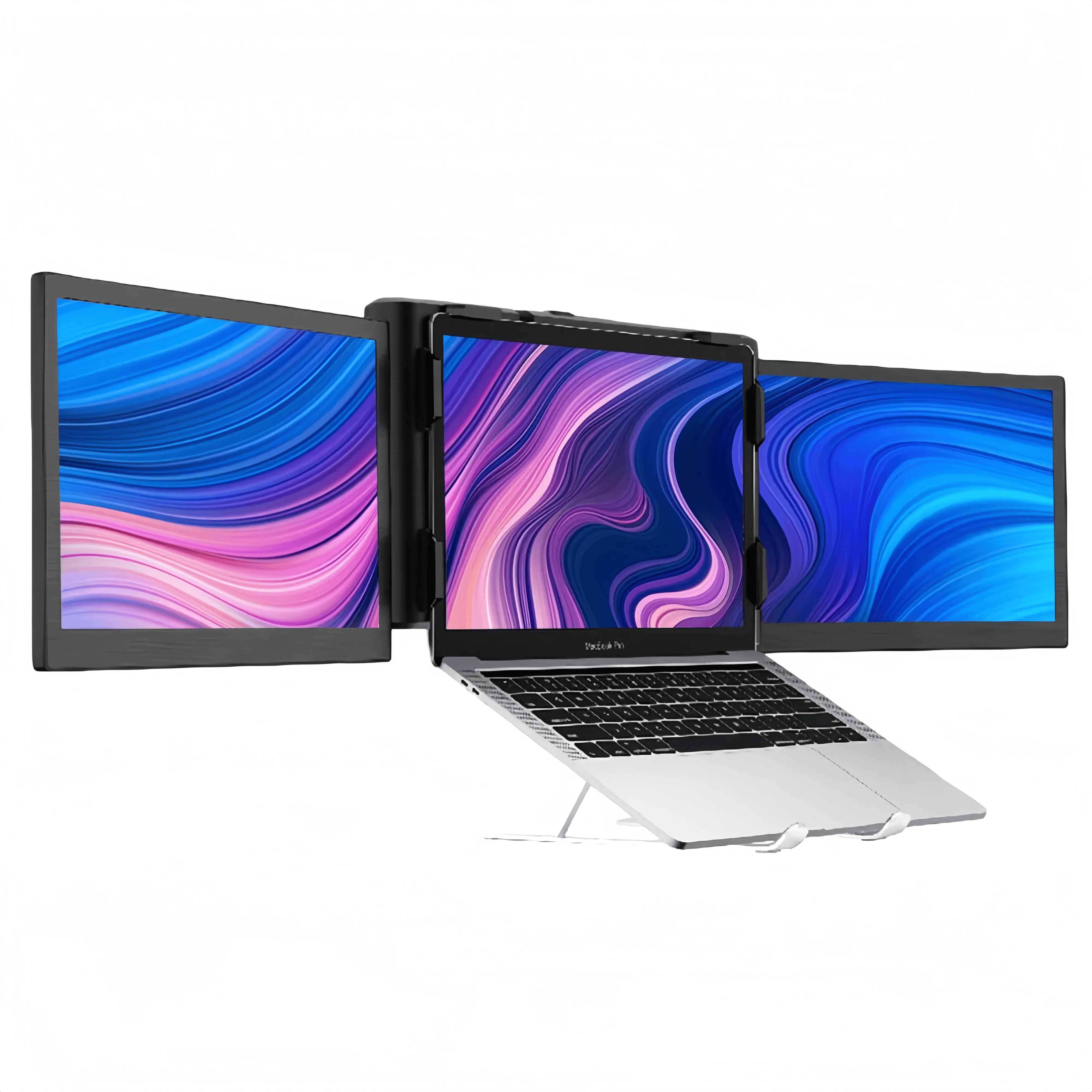 

Дополнительный удлинитель экрана ноутбука FHD 1080P IPS, двойной внешний портативный монитор, ЖК-дисплей Plug and Play для ноутбуков 13-17 дюймов