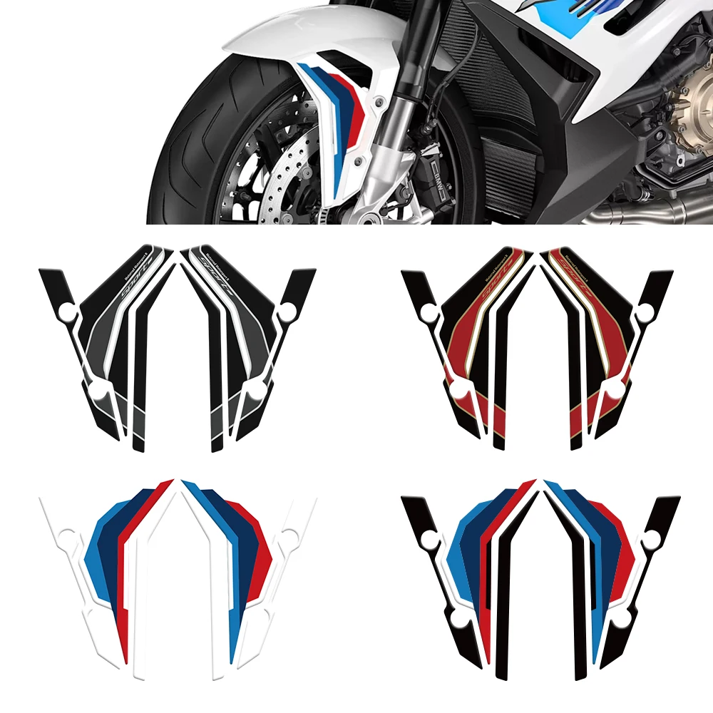 

For BMW S1000R S 1000 R M1000R 2021 2022 2023 2024 3D Gel Front Fender Protector Sticker Mudguard Paint Protection Decal