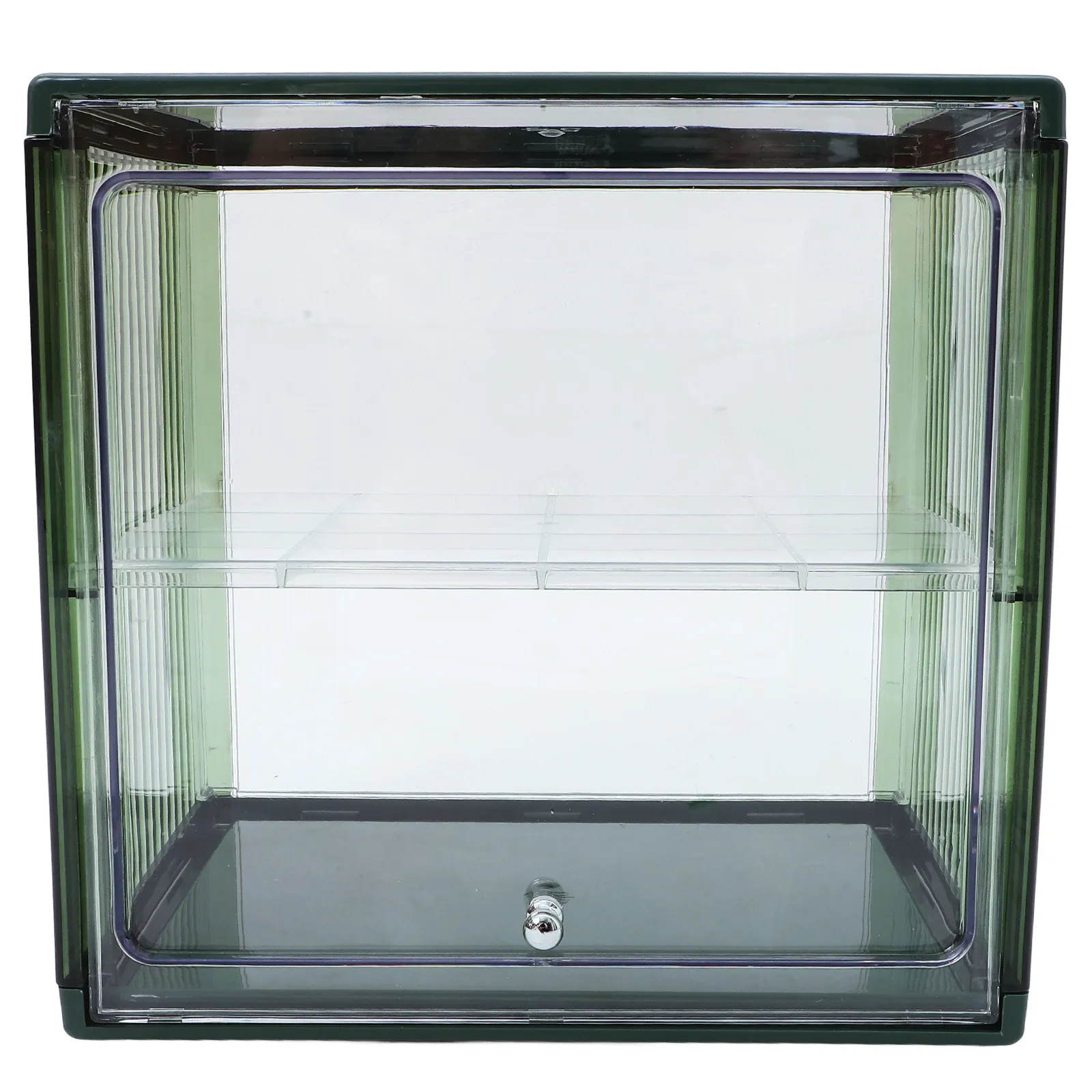 

Transparent Double-Layer Bread Box Plastic Food Storage Container Kitchen Countertop Organizer Clear Bread Keeper for Home