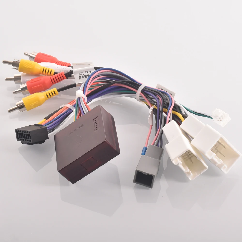 

Car radio Power Cable Adapter Canbus Box For Mitsubishi Pajero Outlander 2014-2020 Harness Wiring Cables Car Radio Power Cable