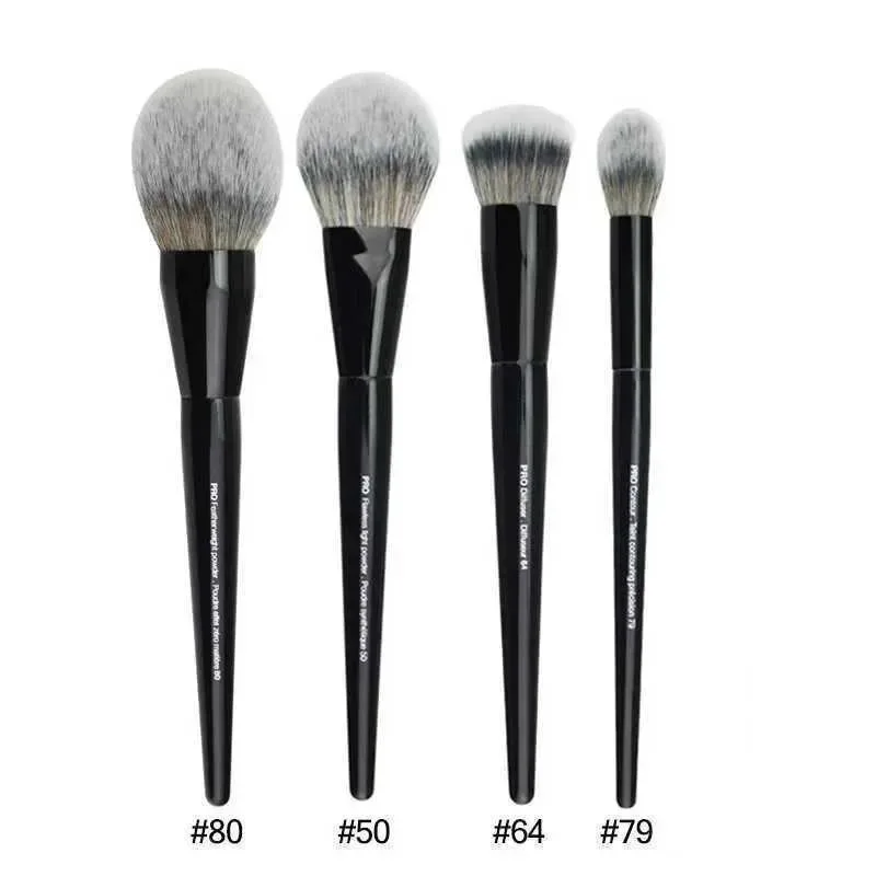 Bla Powder Makeup Brushes Angled Sculpting Foundation Face essential cosmetic tools Eyeshadow Eye Make Up Brush W 250221