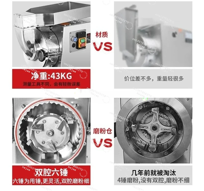 2 Multifunctional flow mill grinding mill