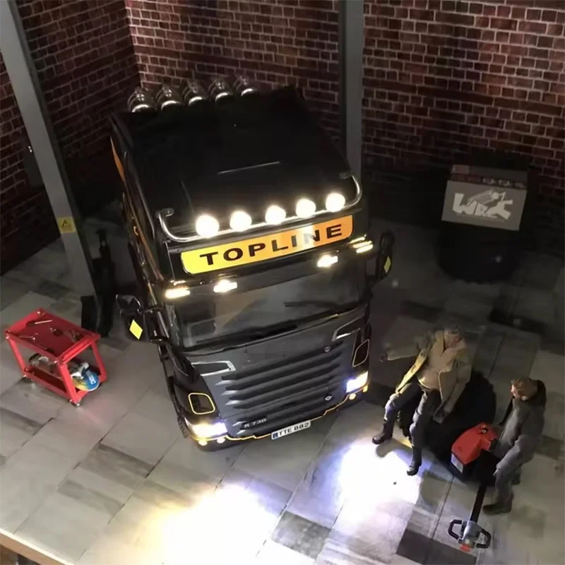 

Scaleclub Model For Scania R620 R470 R730 Sunshade Light Dome For Tamiya for MAN for Benz for Volvo RC Trailer Tipper Parts