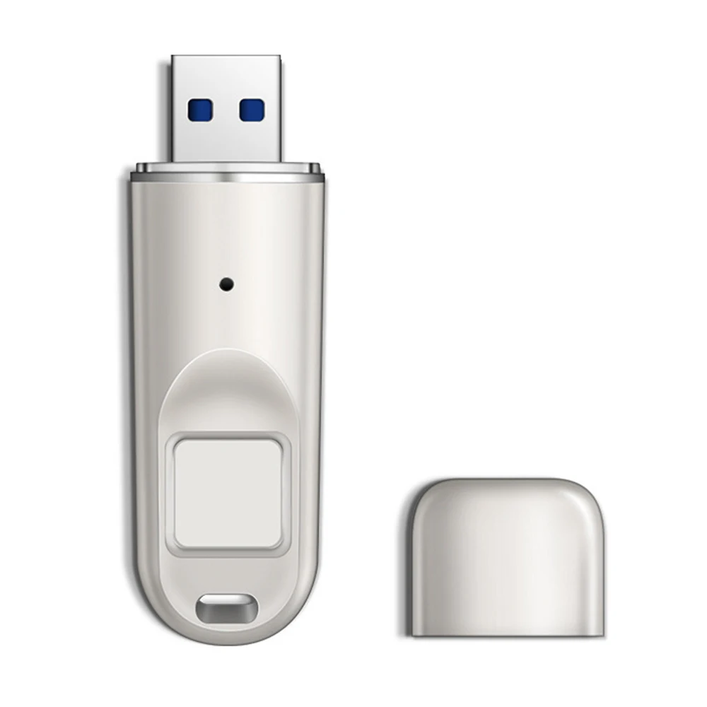 8GB 32GB 64GB 128GB 256GB Encrypted USB3.0 Flash Drive Fingerprint-Secured Customizable Encryption Zones USB Memory Stick