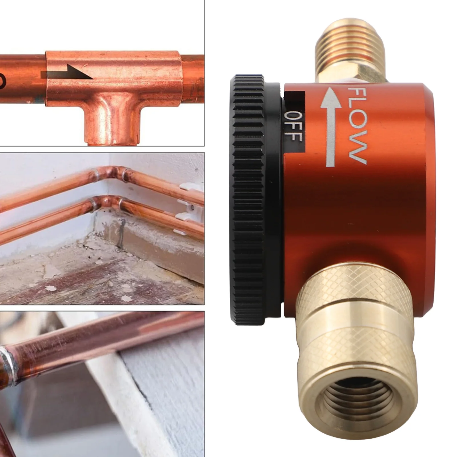 1 4 Inch Connector HVAC Equipment Regulator Purge And Brazing Operations As Shown In The Picture Pressure Control Valve