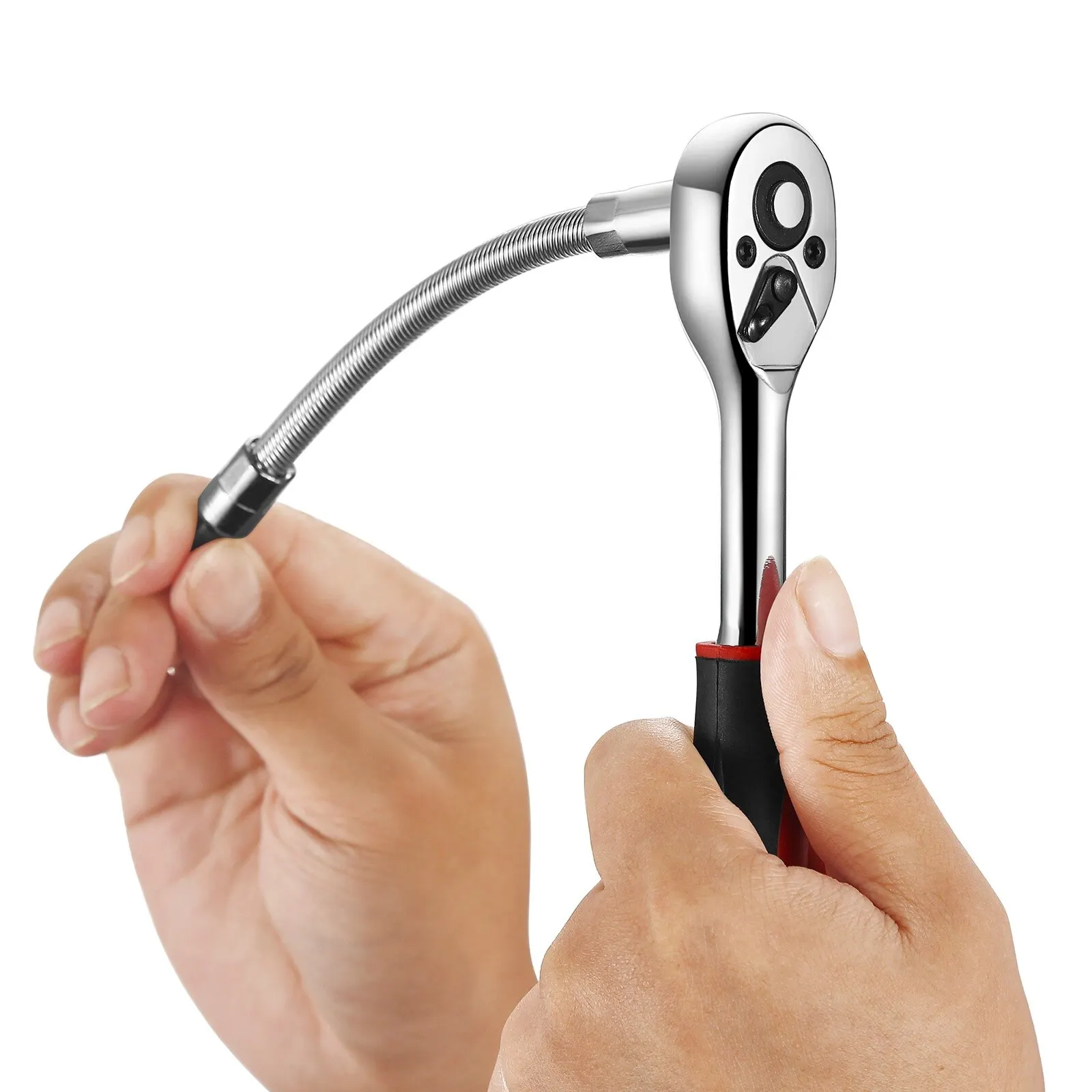 ชุดประแจ46ชิ้นชุดเครื่องมือสำหรับรถยนต์ไขควงและประแจวงล้อประแจเร็วประแจซ็อกเก็ตเครื่องมือช่าง