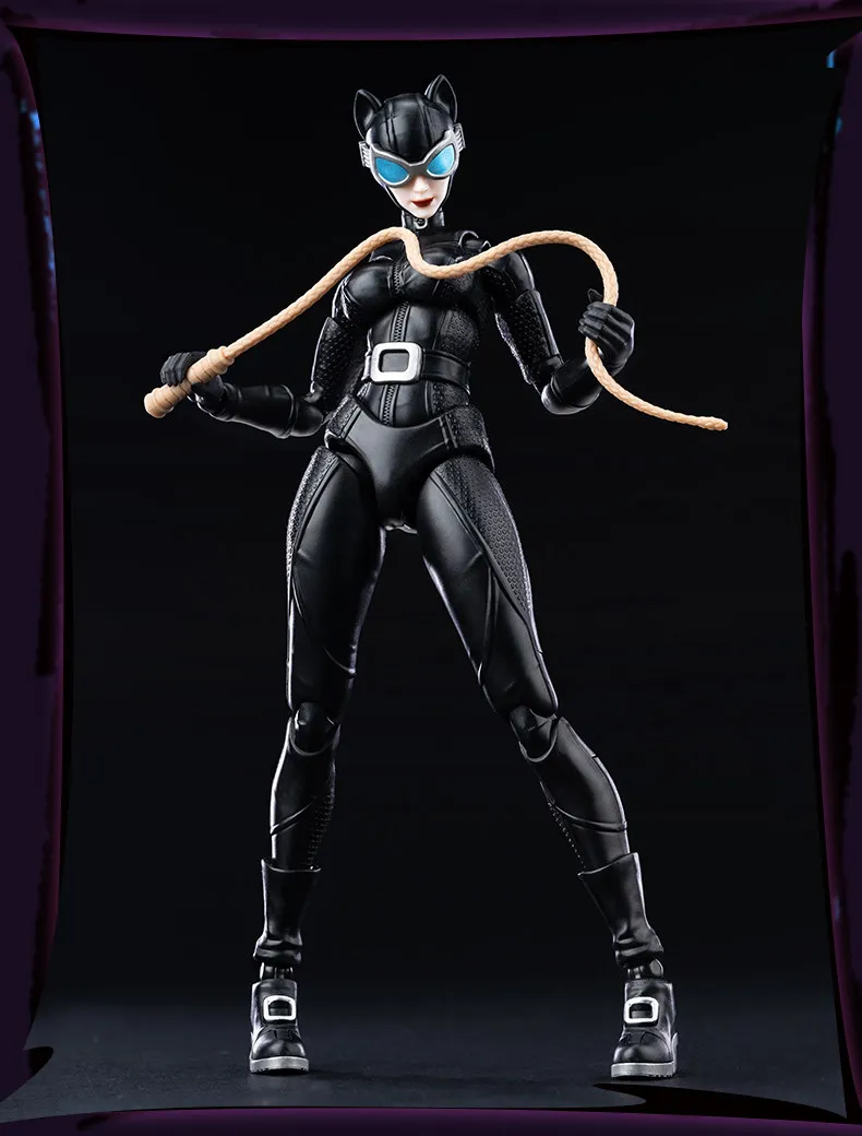 BLOKEES DC Champion Class Batman Hush Catwoman Harley Quinn Actionfigur, Sammlermodell, DC-Superhelden-Figur, zusammenbaubares Spielzeug, Geschenk – Detail 30