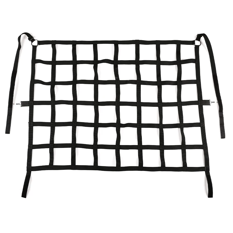 Trunk Pet Security Fence pet Dog Barrier Security network Hanging Nets Car Accessories For Land Rover Defender 110 2020-23 Black