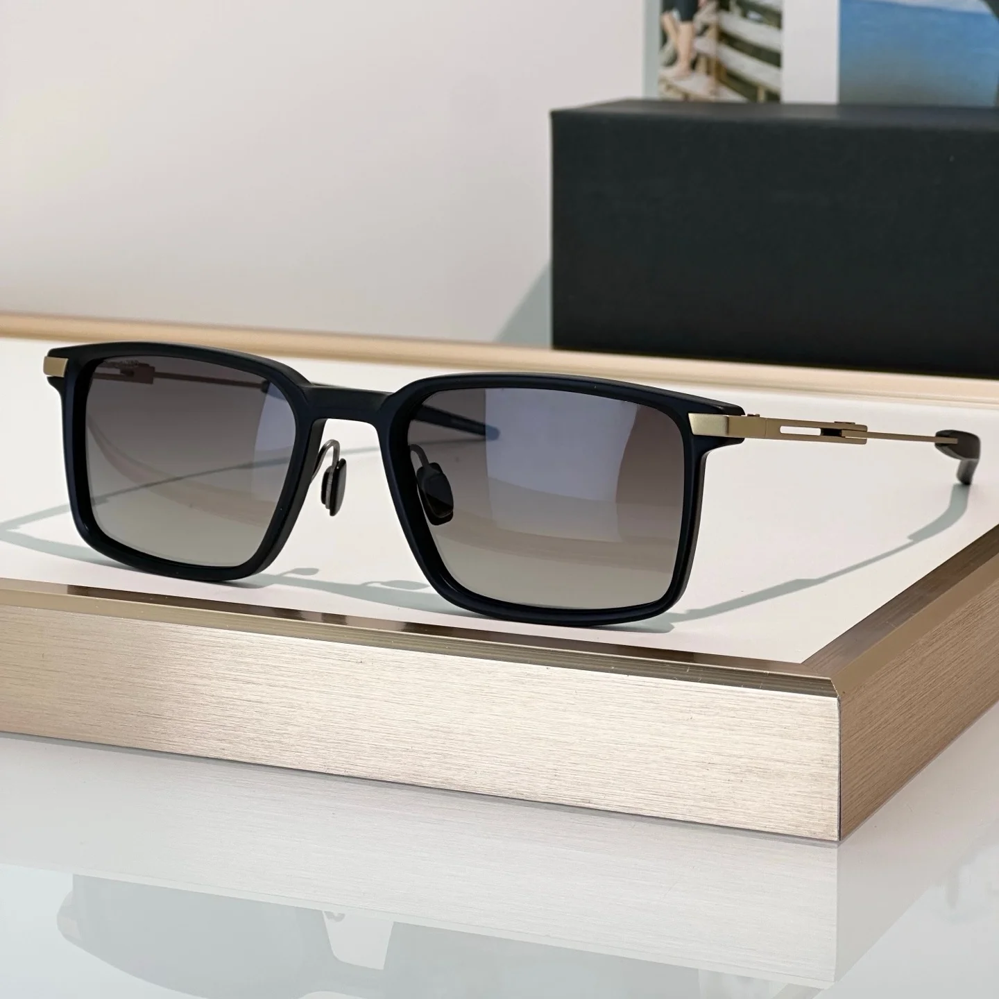P8986 Retro Classic Eyeglass frames Rectangle Acetate Original Brands Men's Glasses Frames Designer Women's Glasses Frames