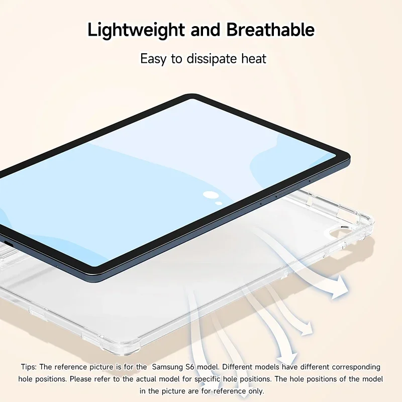 1 Pcs protective case, Tab A8, for Galaxy Tab A7 Lite, double-sided painting Tab S6 Lite, Tab S7+/S8+/S9+/S9FE+, Tab A7