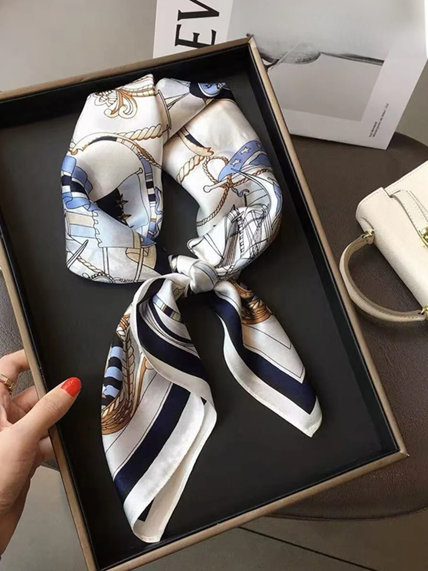 genuine-silk-scarf-stylish-neck-wrap-luxury-fashion-birthday-gift-neck-protection-square-shawl-british-style-spring-summer