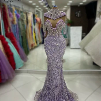 מדהים לילך פנינים שמלות ערב שמ...