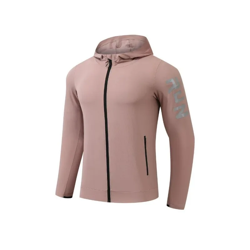 

Men's Running Sports Jacket Casual Lightweight Breathable Quick Drying Training, Cycling Hiking Outdoor Men's Fitness Jacket