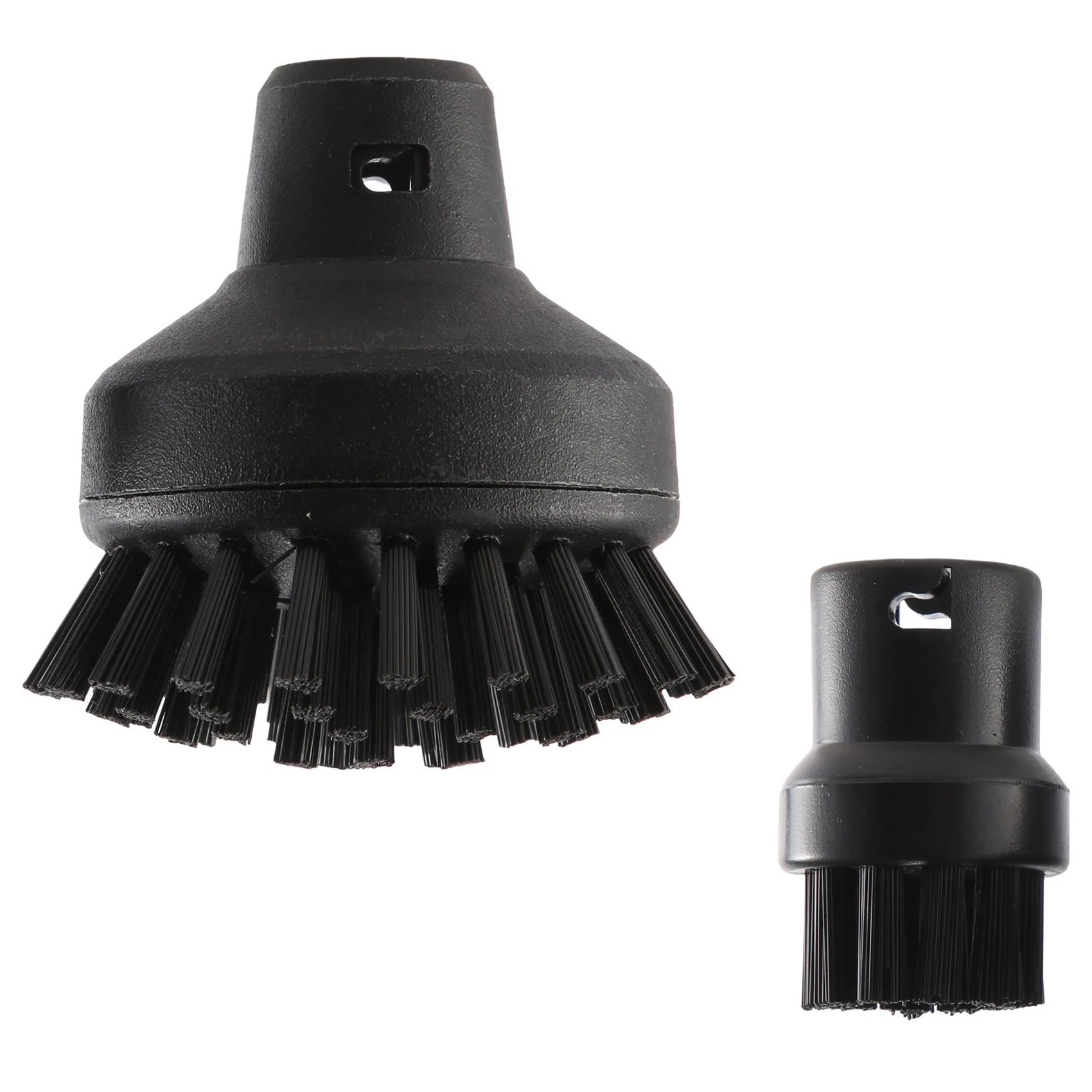 B47B-For Karcher SC1 SC2 SC3 SC4 فرشاة تنظيف مستديرة كبيرة لمحول مرفق منظف البخار فرشاة تنظيف المنزل