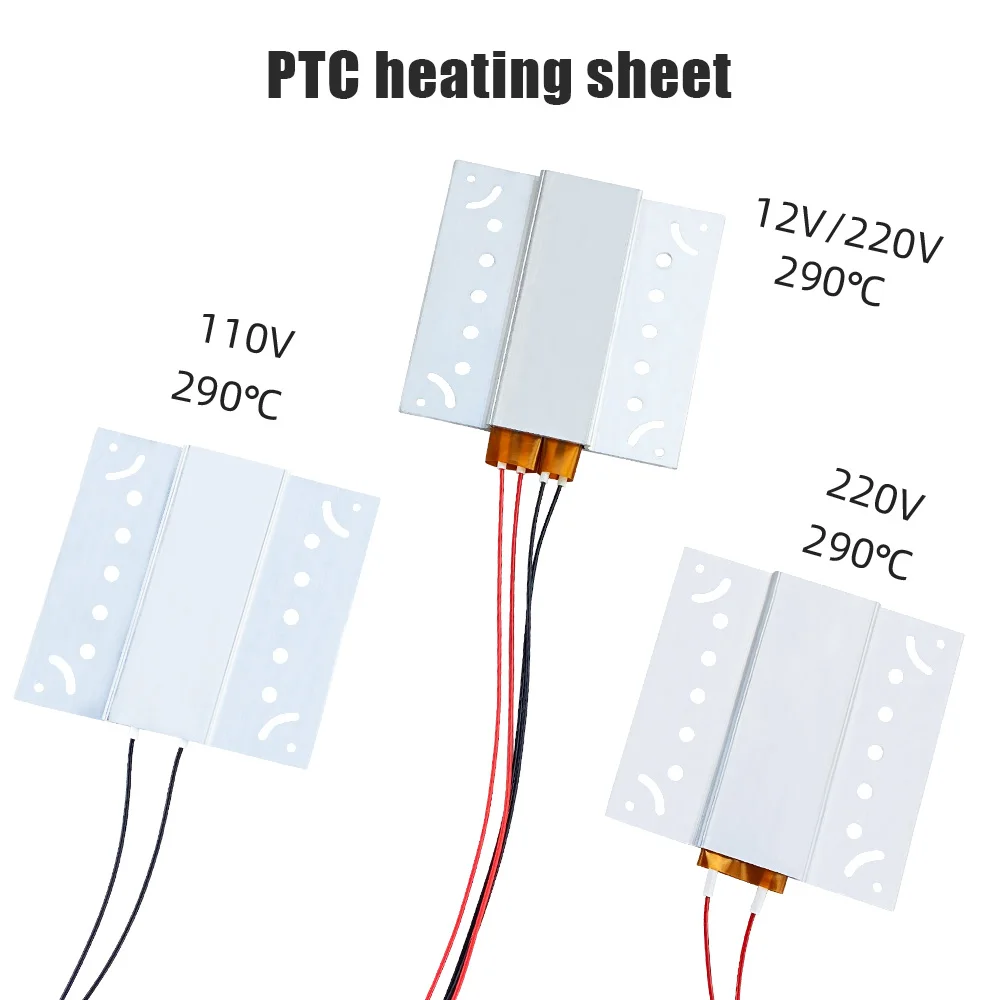 Fully Automatic Heater PTC Heater Heating Element System Incubator 220V/12V 80-290 Degrees Celsius for Poultry Incubator Module