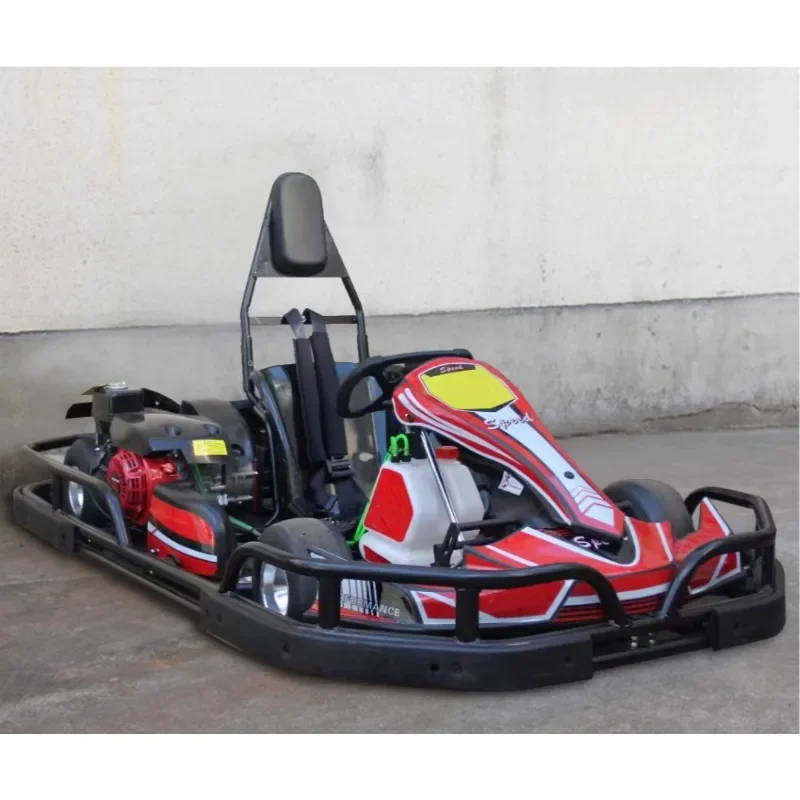 Kart Racing Adult Fuel Four Wheel Gasoline Drift Children's Track Racing F1 Competitive Commercial Electric Double Seat