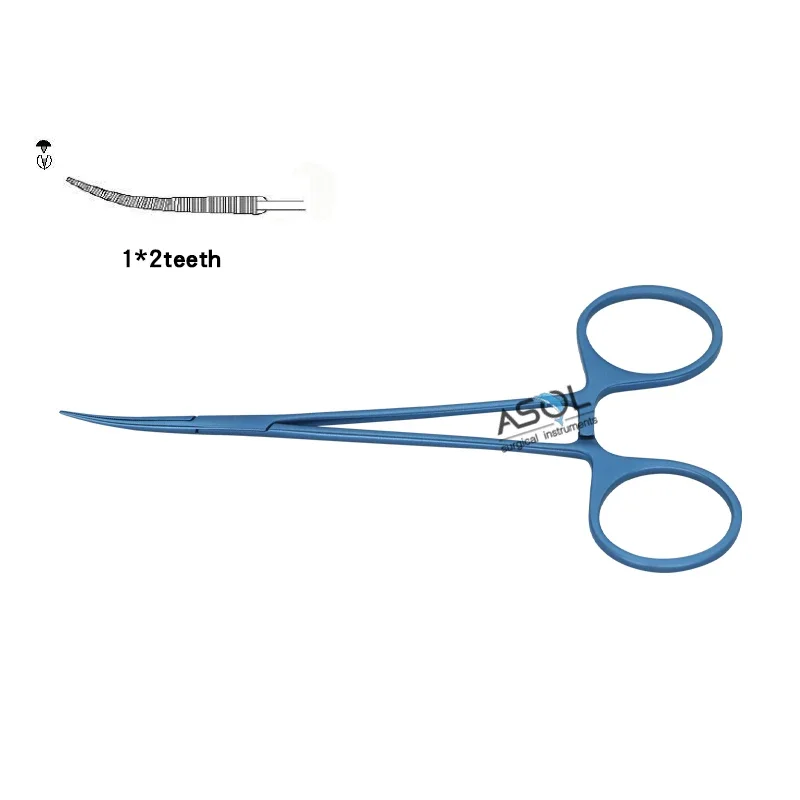 Professional medic devic curved artery surgical forceps surgery instruments hemostatic forceps