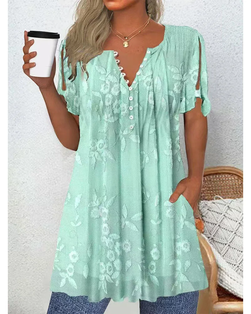 Hot selling cross-border urban women's casual digital square neck dress from Europe and America