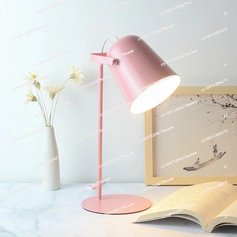 Suitable for Reading Living Bedroom Bedside Study Black Indoor Decor Lights，Modern Led Desk Lamp Lighting Fixtur，