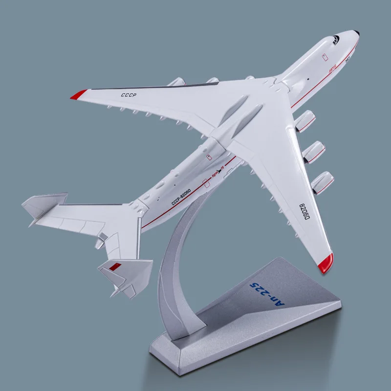 

1:400 Scale Airplanes Diecast Ukraine Antonov An-225 Transport Alloy Plane Model As A Gifts Model For Aviation Fun Collectible