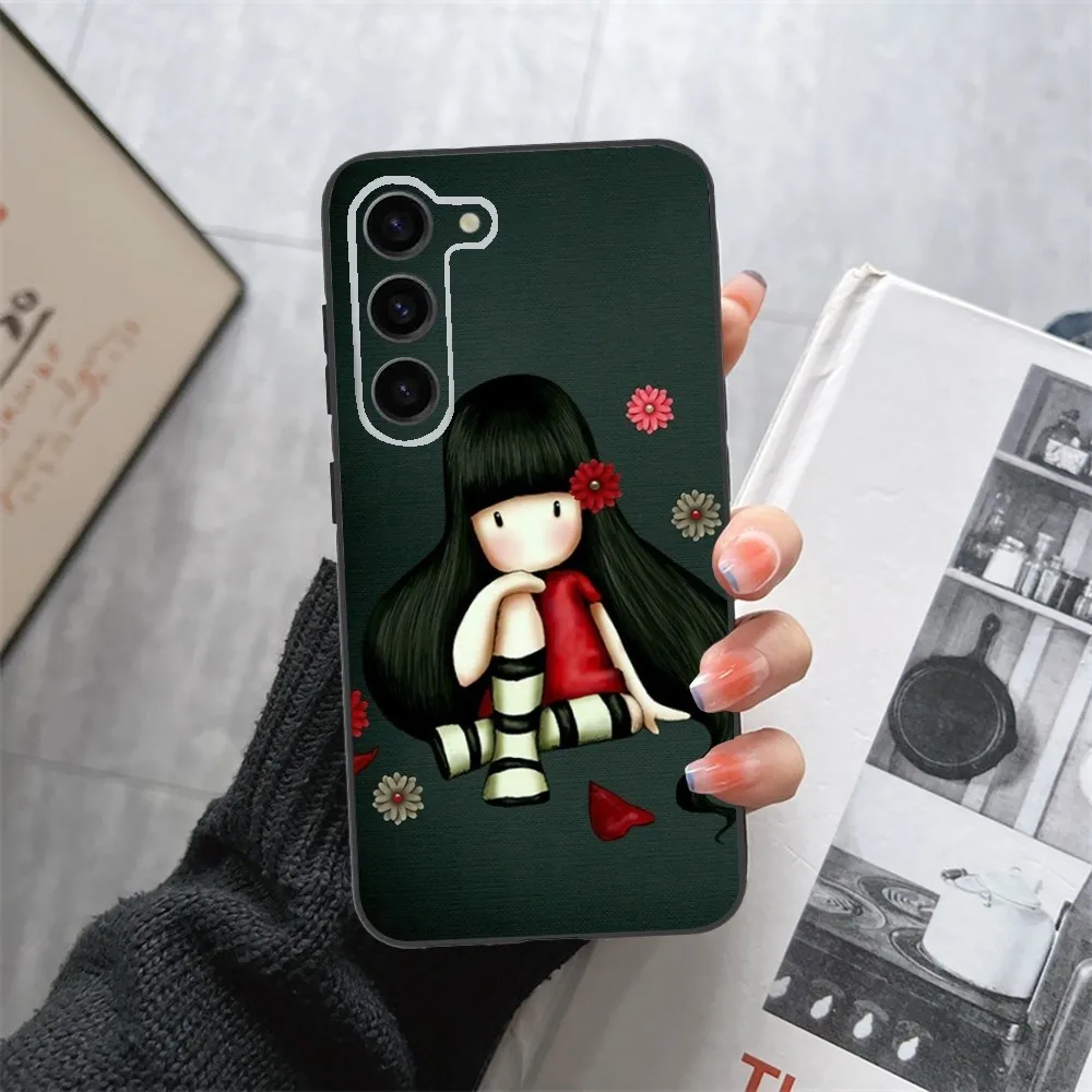 Cute toilet Girl Kid santoro_gorjuss   Phone Case For Samsung Galaxy A13,21s,22,31,32,52,53,71,80,91 Black Soft Cover