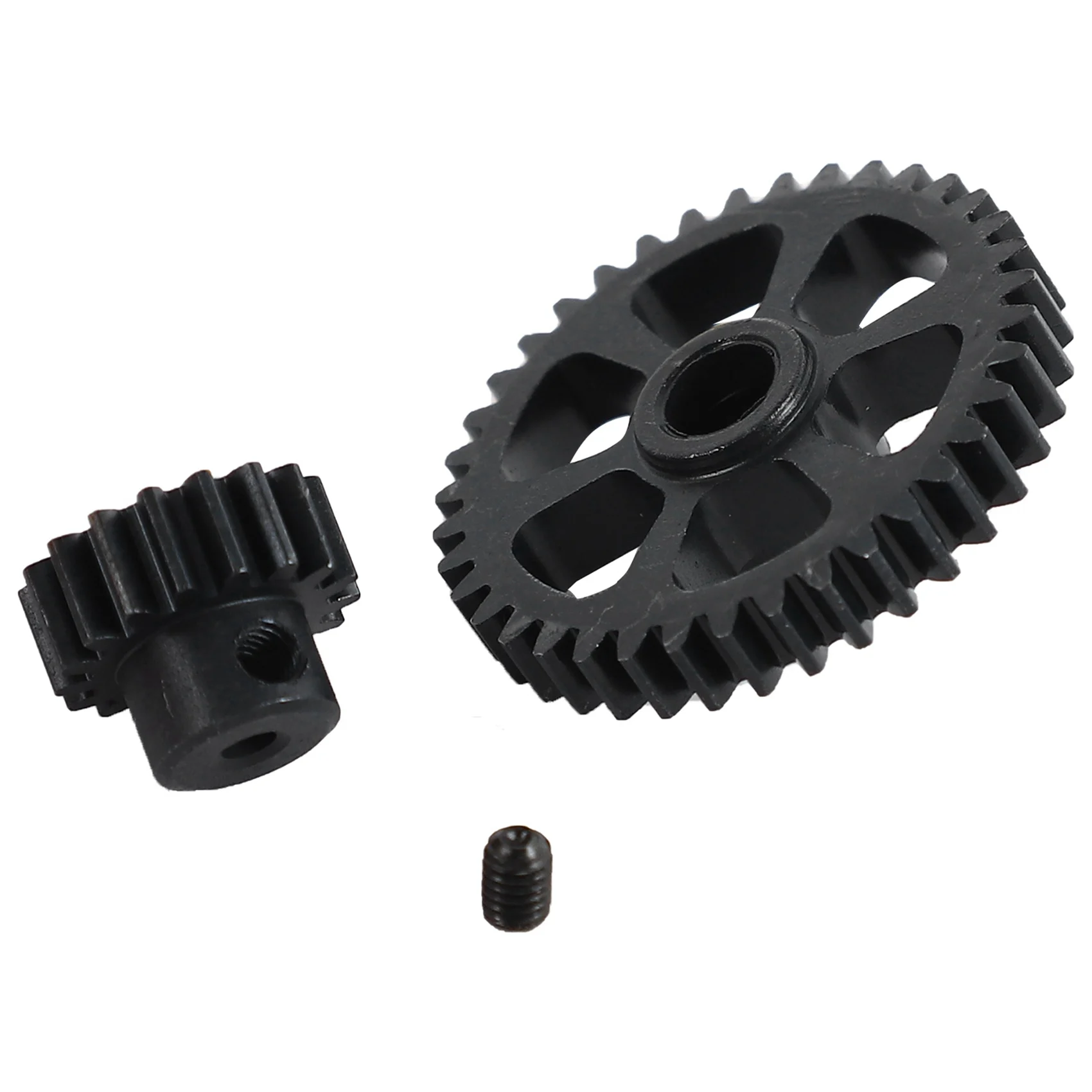 BEDW-10X Upgrade Part Metal Reduction Gear + Motor Gear Spare Parts For Wltoys A949 A959 RC Car Remote Control Parts