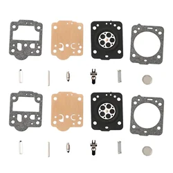 2pc Vergaser Reparatur Kit Für Husqvarna 235 236 240 440 135 140 440E Für CS2240 CS2240 S Kettensäge Carb Dichtung membran