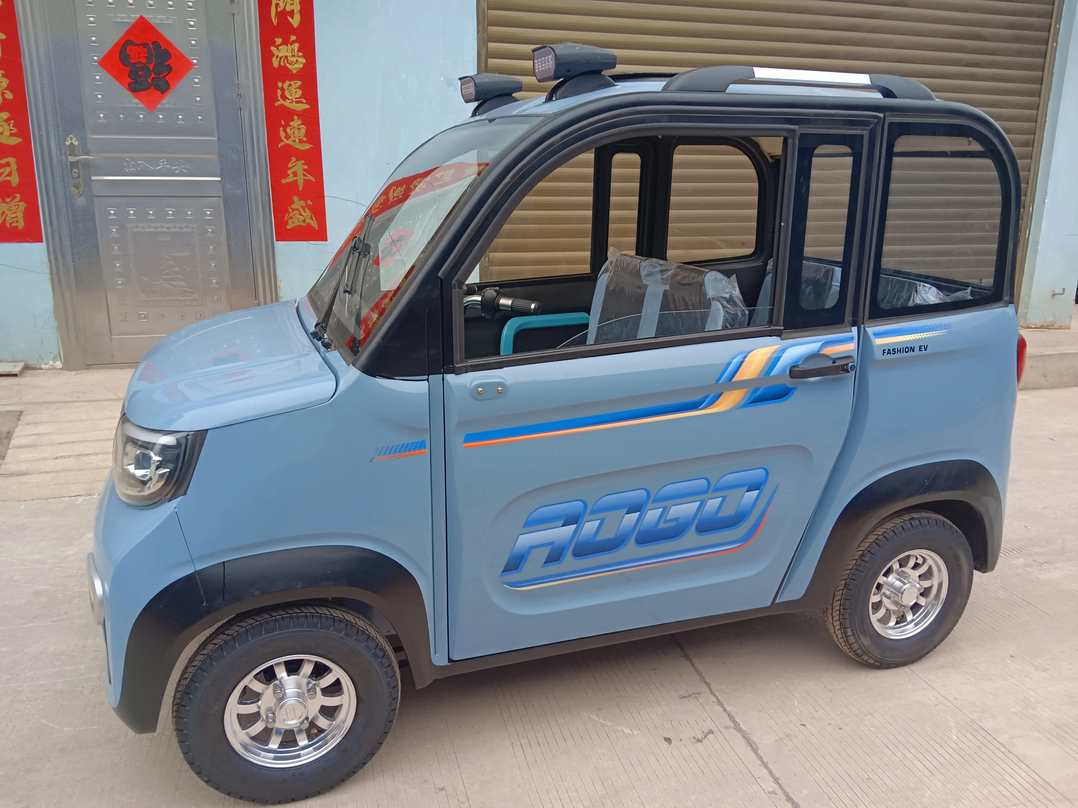 Electric Passenger Vehicles Manufacture customize 4 wheel electric mini car