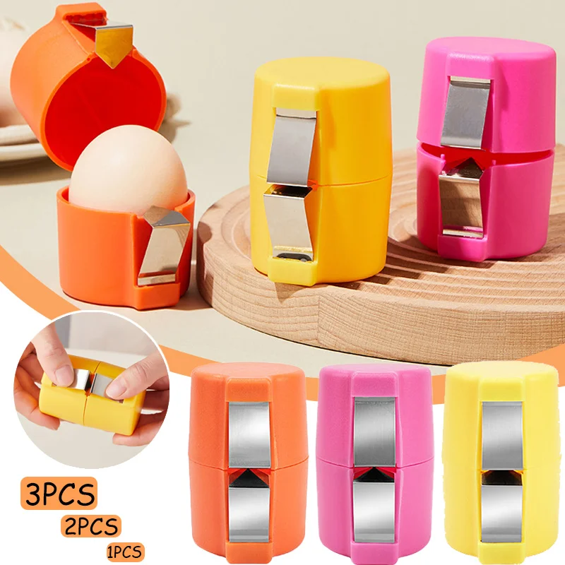 

Egg Shell Opener,Egg Cracker Tool,Handheld Egg Opener for Hard Boiled Eggs, Stainless Steel Eggshell Breaker Egg Shell Cutter