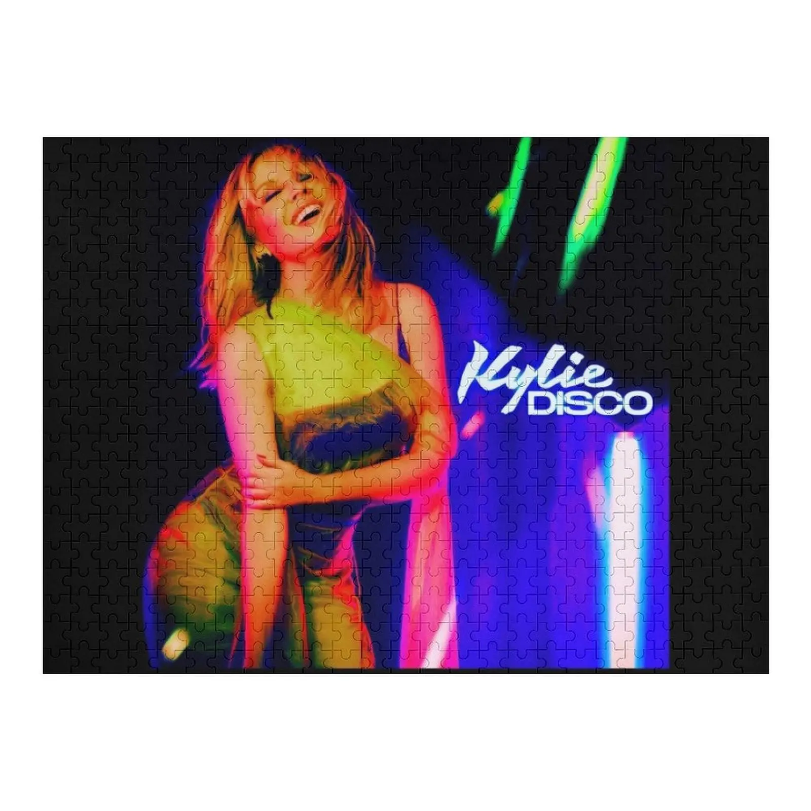 

Kylie Disco Limitied Edition Jigsaw Puzzle Wooden Name Wooden Name Custom Personalized Puzzle