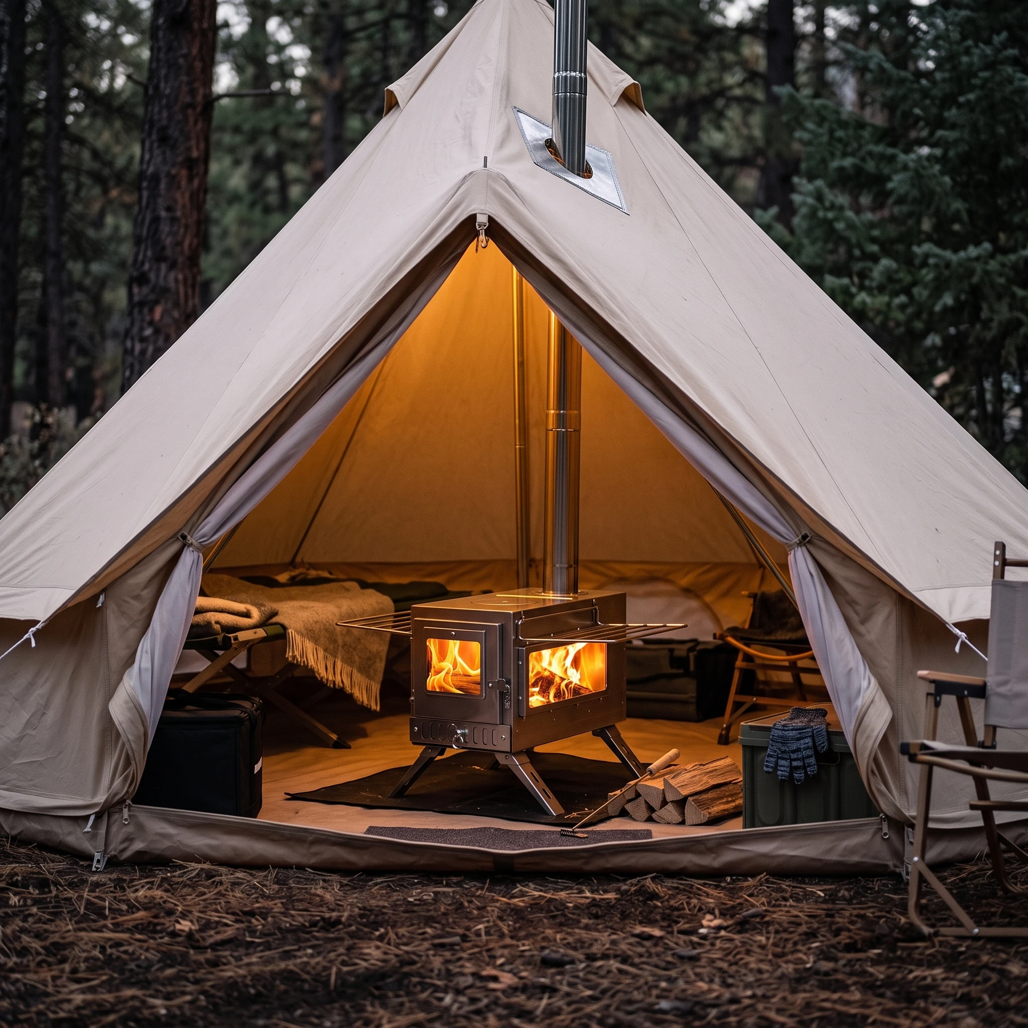 Портативная походная печь для  – обзор и цена Camping Cooking Organizer