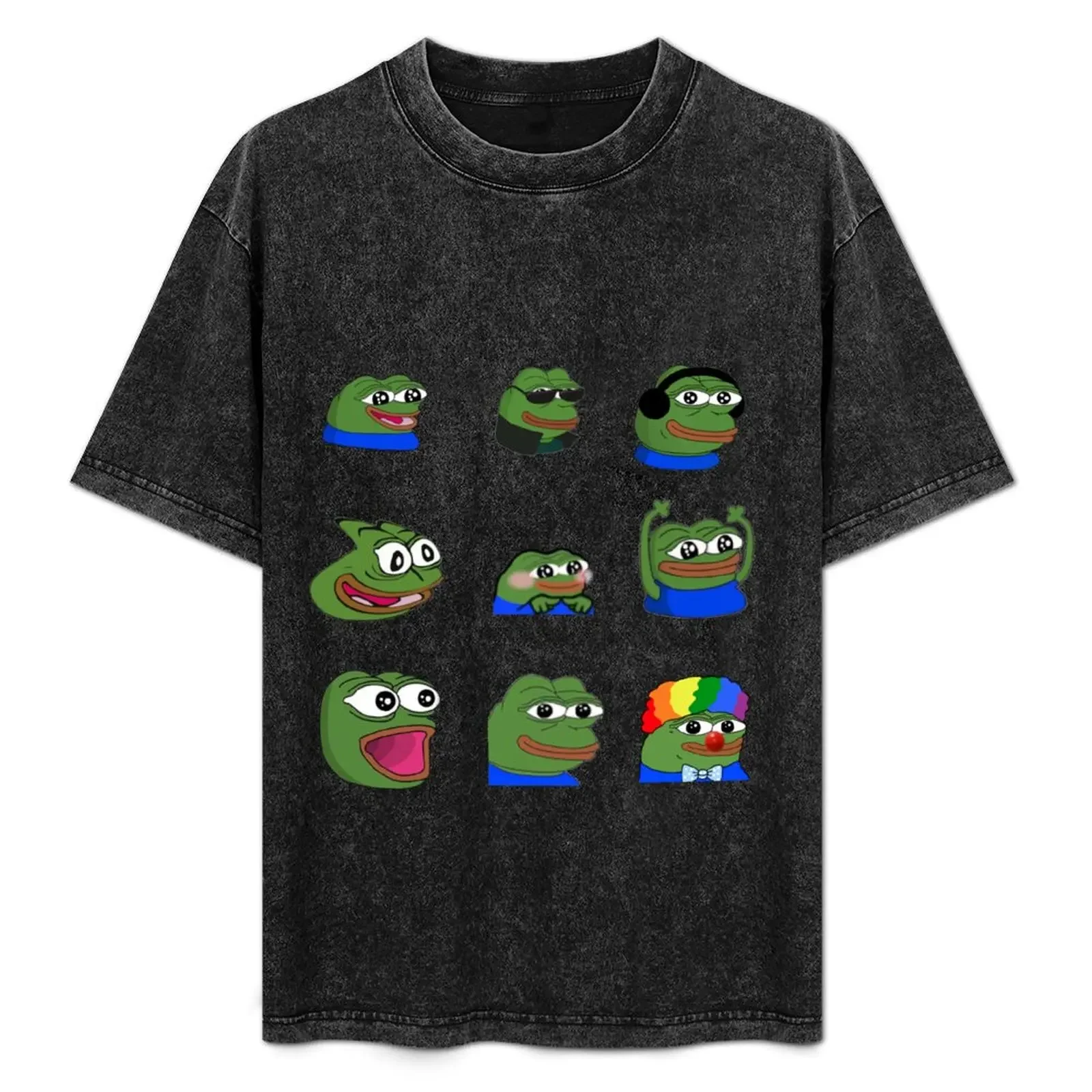 

Peepo Emotes T-Shirt cute tops valentines clothes vintage graphic tee football t shirt men t shirts
