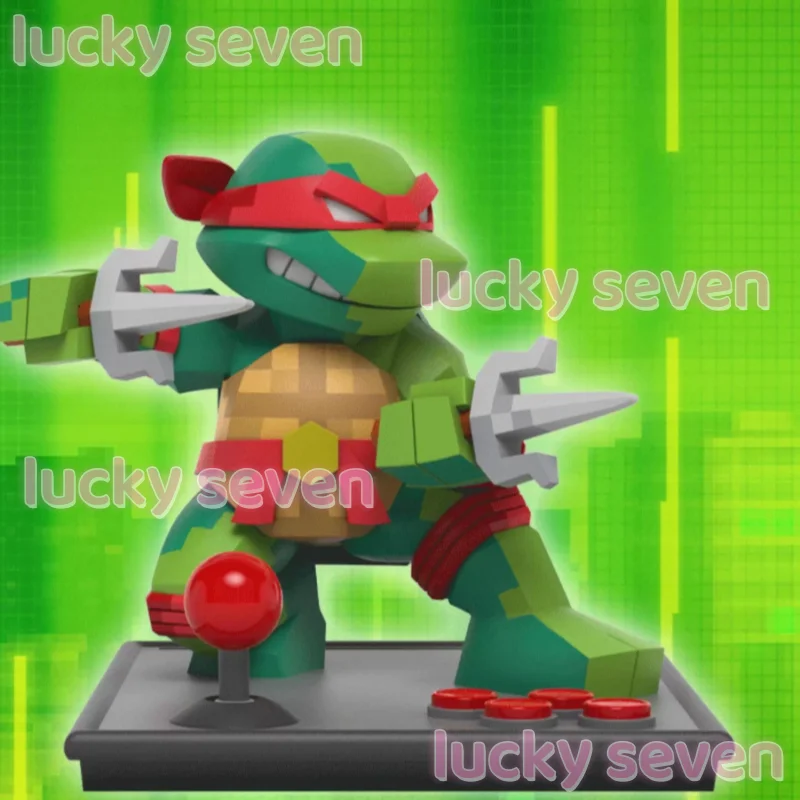 

В наличии Mighty Jaxx Turtles Rrcrde слепая коробка черепашки ниндзя аниме фигурка Tmnt настольный орнамент украшения игрушки подарок