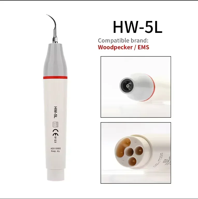 1pc Dentals Ultrasonic scaler handpiece Woodpecker DTE Satelec Ems HD-7L HW-5L HD-7H HW-3H  Scaler Handpiece