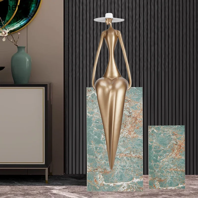 ZML Rock Slab Display Stand for Sales Office Model Room Soft Decoration Hotel Club Floor Flower Stand