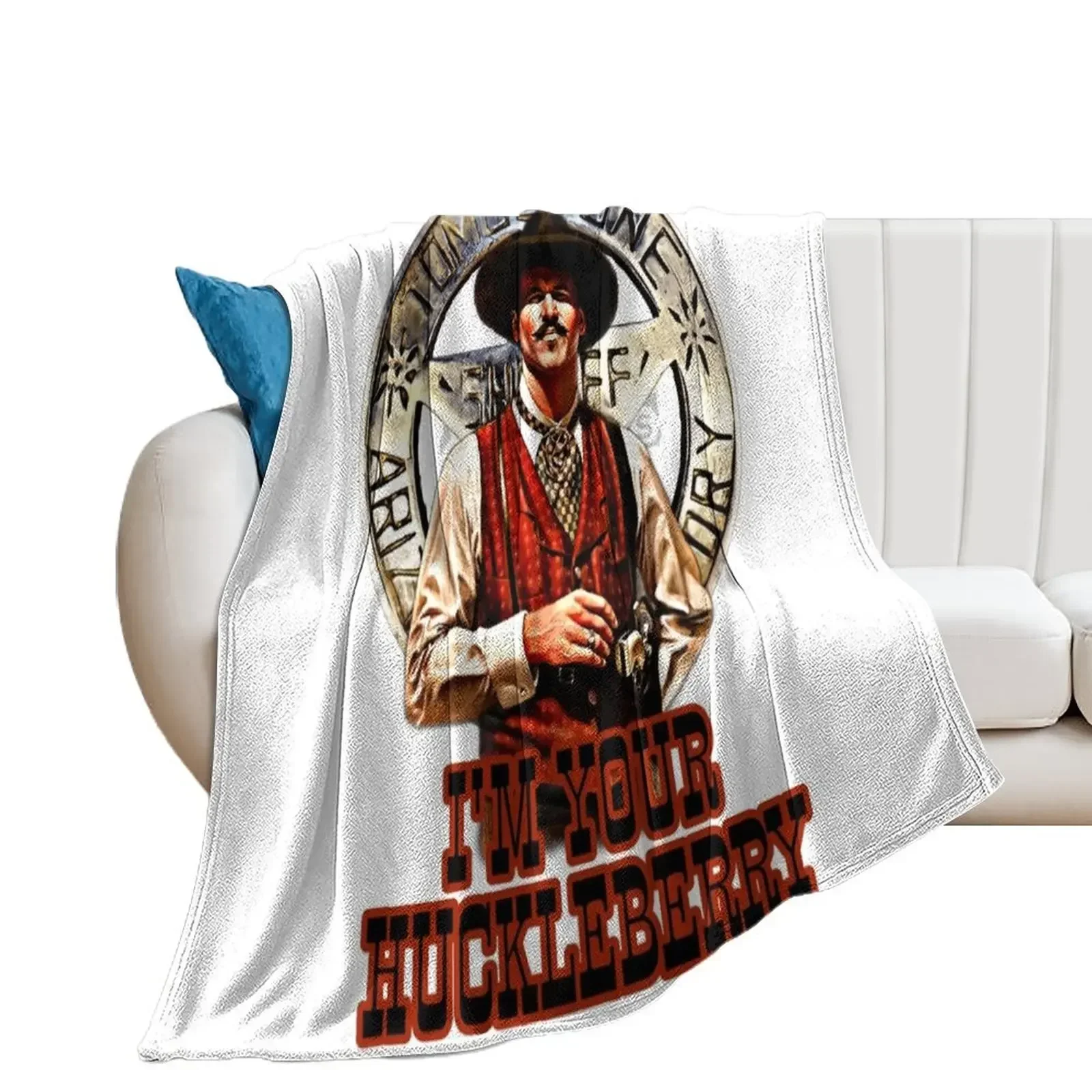 Doc Holliday Tombstone Throw Blanket Summer Beddings Decorative Sofa Blankets