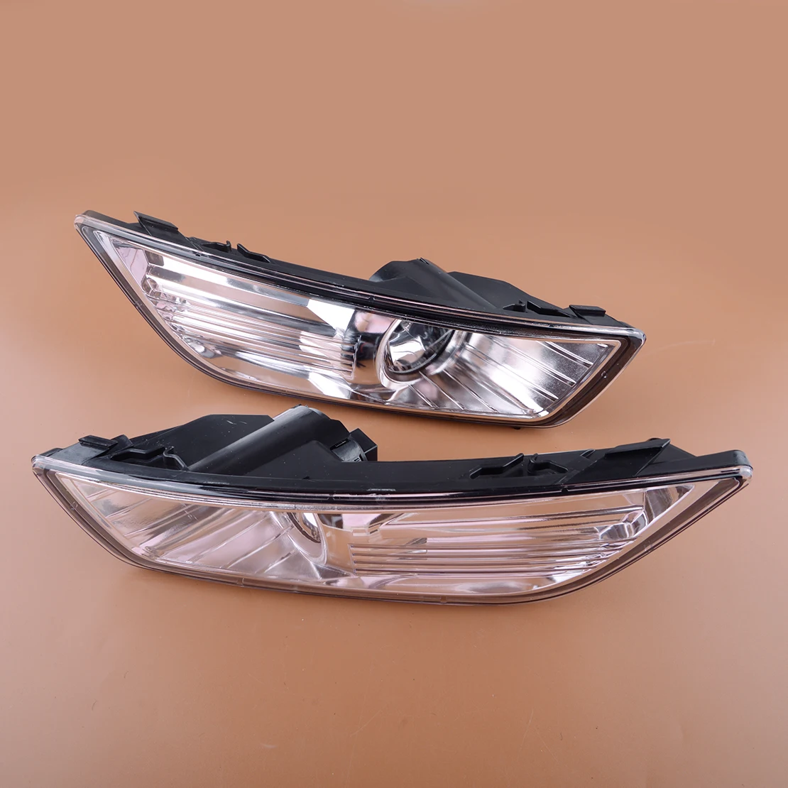 

1 Pair Clear Plastic Car Auto Front Bumper Fog Light Lamp Reflector Fit for Ford Mondeo MK4 2007 2008 2009 2010