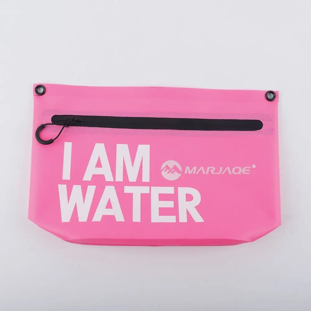 حقيبة تخزين مبتكرة مقاومة للماء، حقيبة سباحة محمولة من مادة PVC تحافظ على جفاف العتاد مع سحاب حقائب كتف مقاومة للمطر للسفر