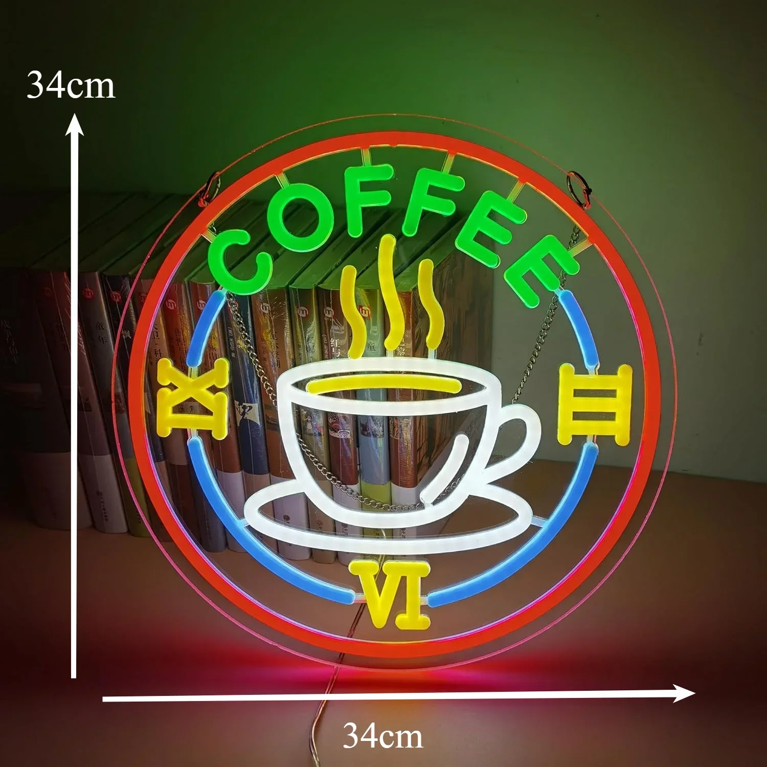 Кофейная неоновая вывеска Светодиодная неоновая вывеска с регулируемой яркостью для пивного бара, клуба, спальни, офиса, паба, кафе, вечеринки, человек, пещерного искусства, настенного декора