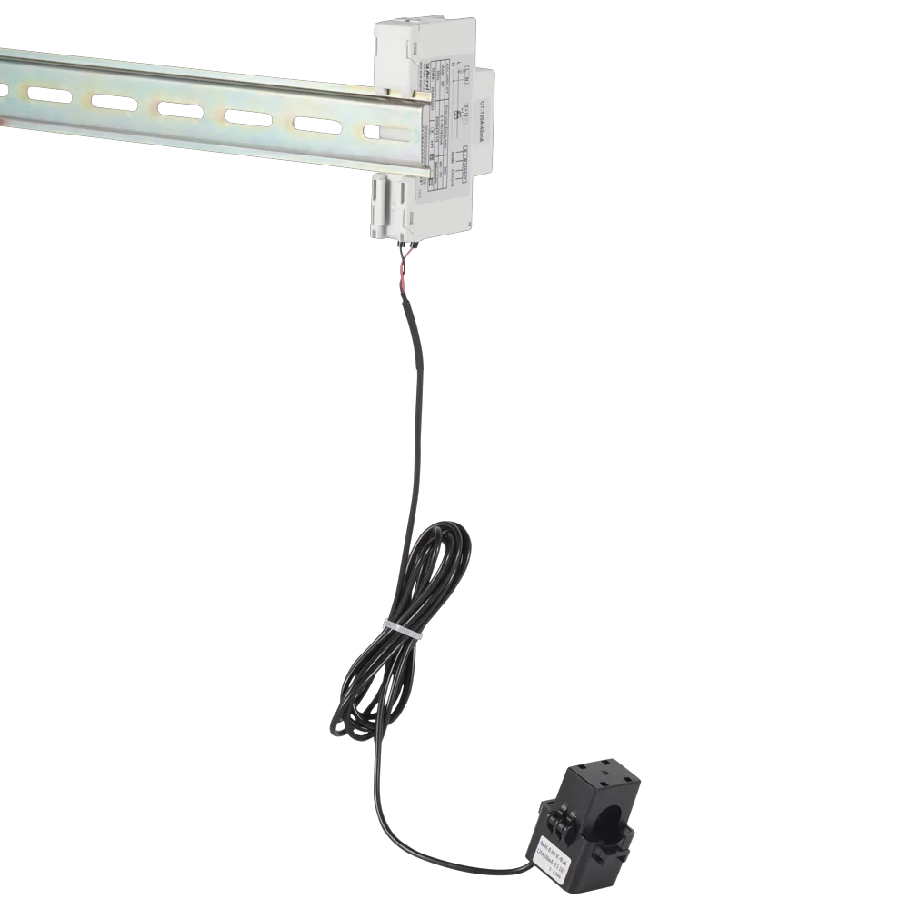 Imagem -02 - Medidor de Energia Monofásica Acrel Adl200n Monitoramento de Energia Solar Fotovoltaica Rs485 Modbus-rtu com Núcleo Dividido ct