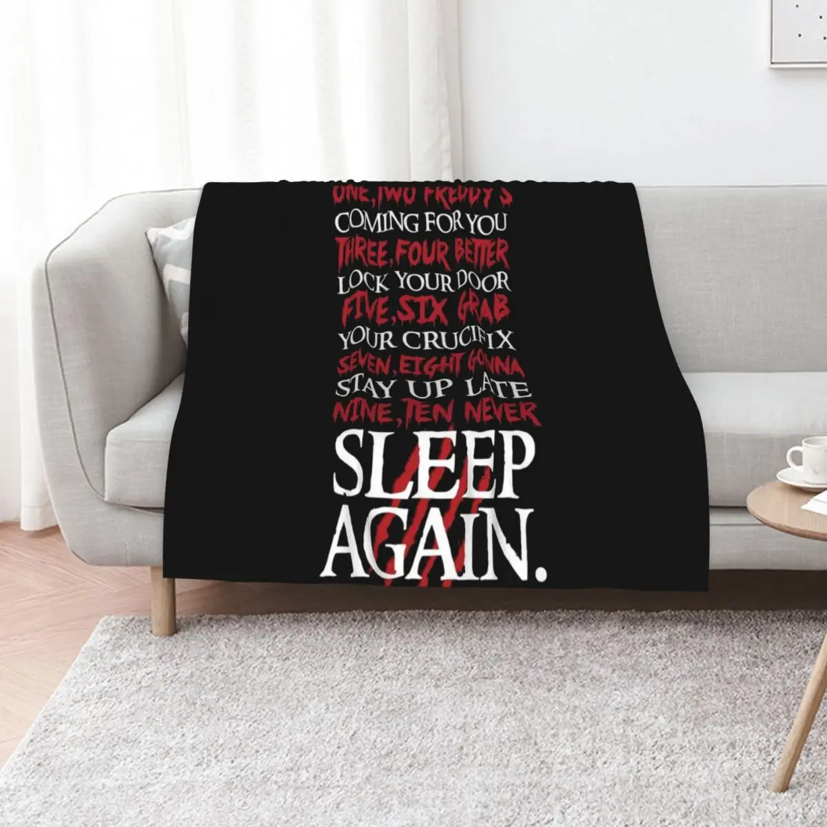 1, 2 Freddy&x27;s Coming For You... Essential T-Shirt.png Throw Blanket Furry Plaid Travel heavy to sleep Blankets