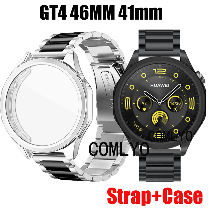 

Ремешок из нержавеющей стали для Huawei Watch GT 4 46 мм 41 мм