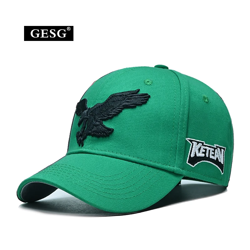 InlnDtor brand bald eagle hat cartoon high quality adult outdoor adjustable sun baseball cap golf fishing back buckle hat