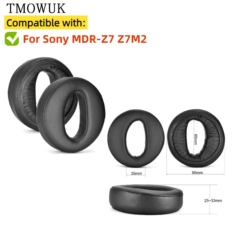 

Replacement Ear Pads for Sony MDR-Z7 Z7M2 Headphones Ear Cushions, Headset Earpads, Ear Cups Earmuffs