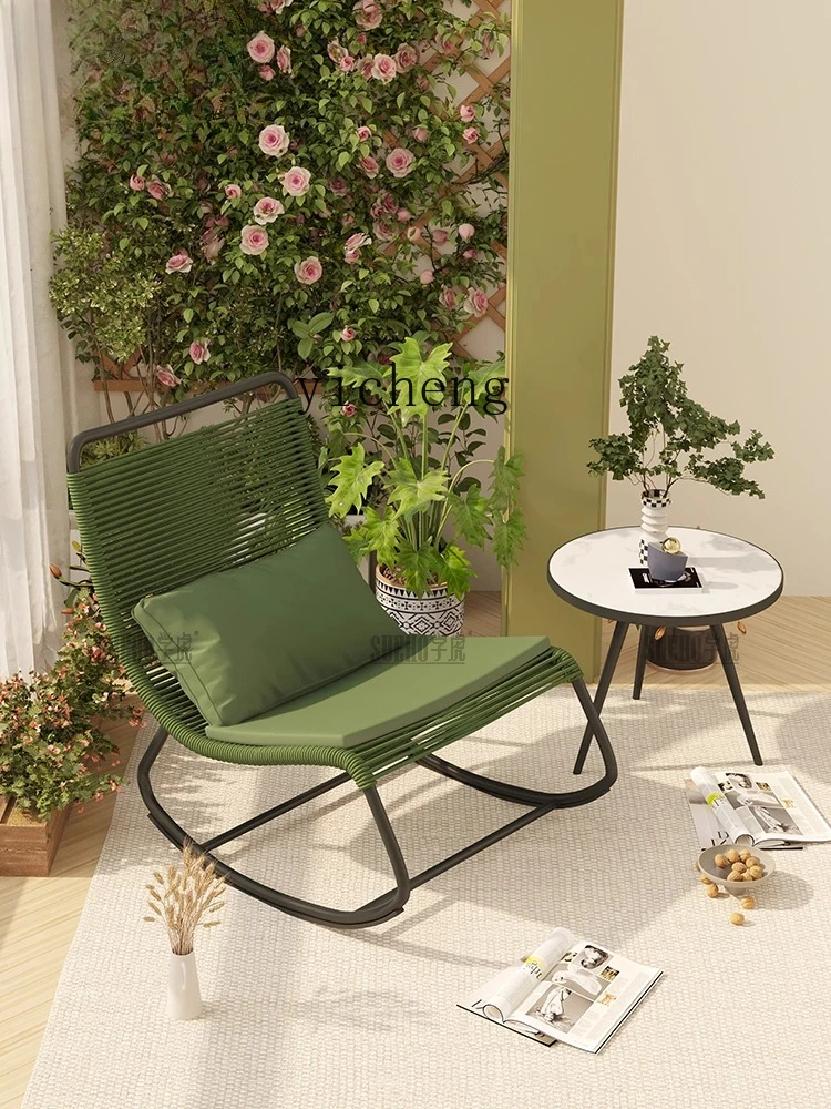 

LSL Recliner Chair Balcony Home Leisure Chair Single Lazy Sofa Recliner