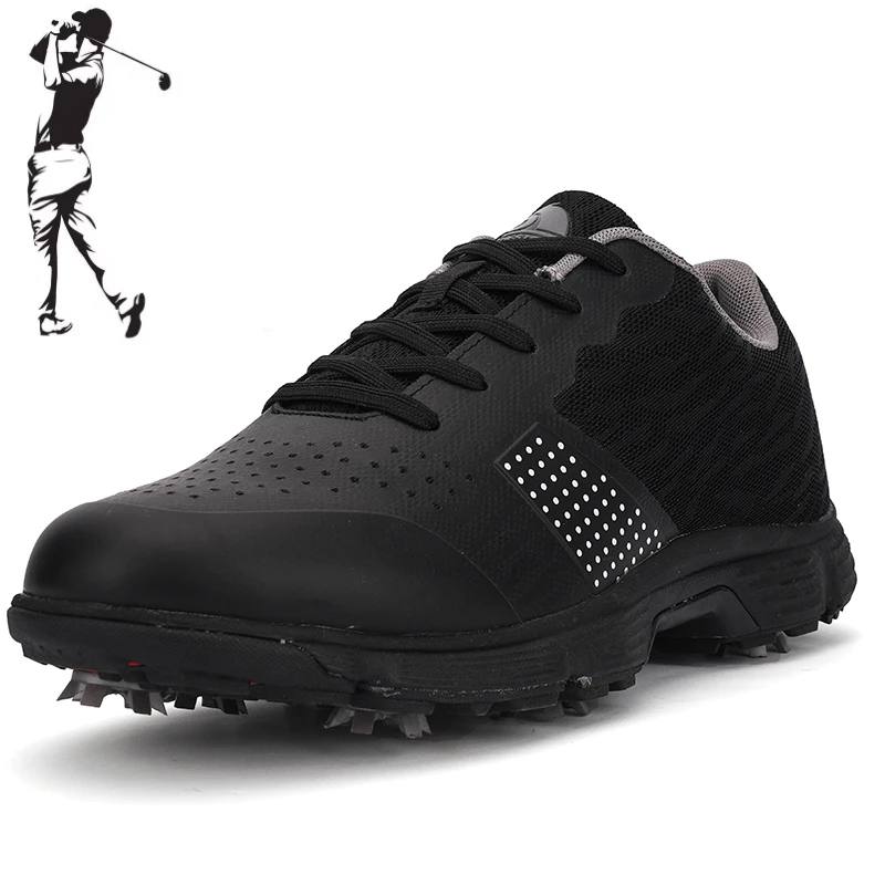 

New High-quality Golf Shoes, Men's Non Slip Walking Shoes, Outdoor Non Slip Walking Shoes, 39-49 Studded Golf Sports Shoes