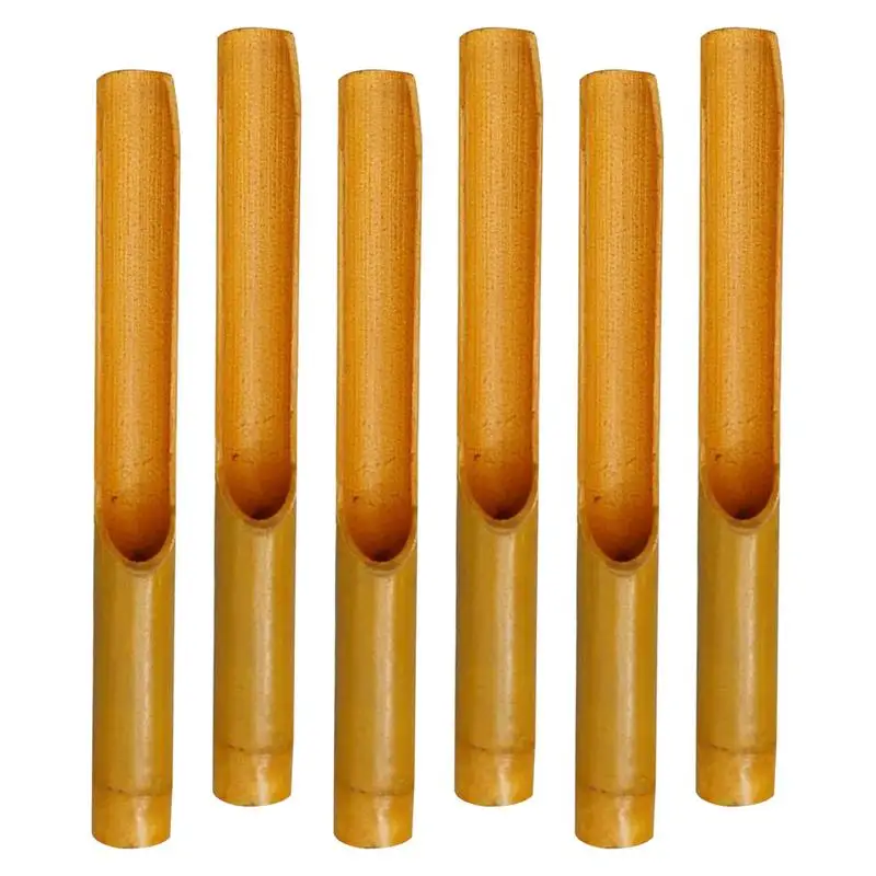 

Wooden Wind Chimes For Outside Bell Tubes For Patio 6 Pieces Handcrafted Natural Wooden Wind Chimes For Porch Patio Garden