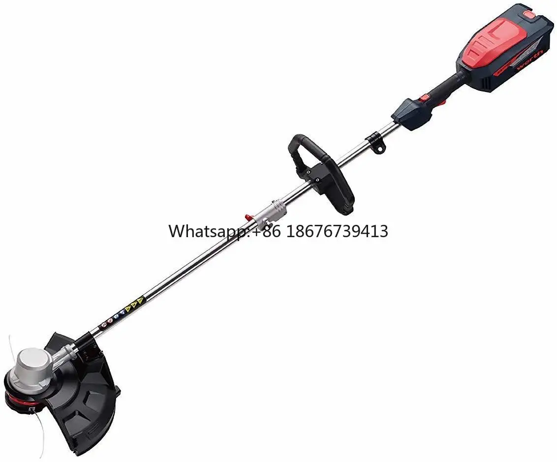 

Профессиональный аккумуляторный триммер для травы 84В с бесщеточным двигателем, кусторез, газонокосилка