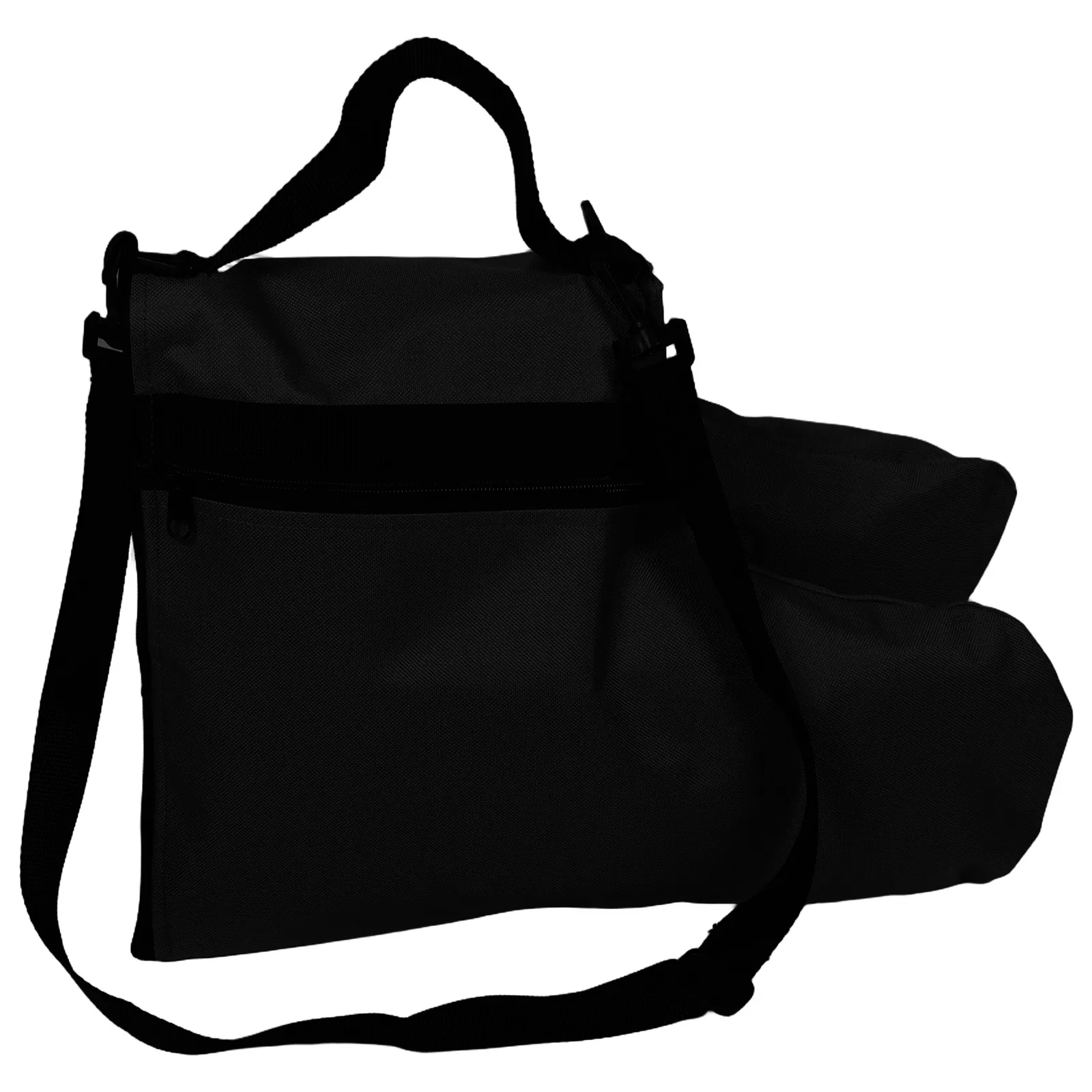 

Lightweight Roller Bag Waterproof Inline Skate Storage Durable Outdoor Sports Carrier Adjustable Shoulder Strap Black Figure