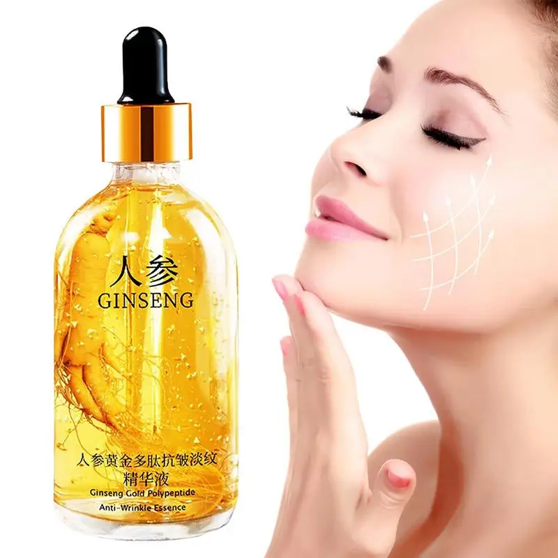 

100ML Ginseng Face Serum Essence Water Firming Moisturizing Repairing Anti-Aging Brighten Whitening Serums Skin Care for Women